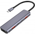 Platinet adapter Multimedia 5in1 (46237)