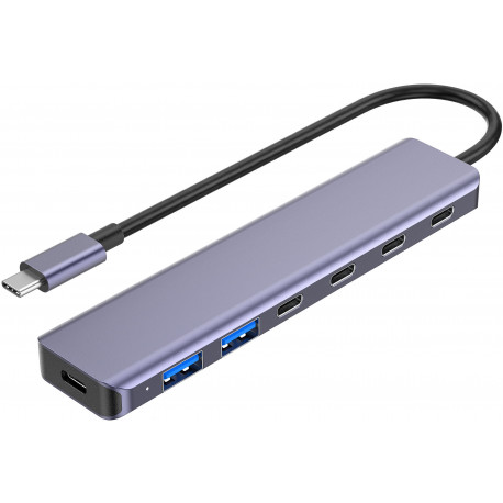 Platinet adapter Multimedia 7in1 (46236)