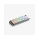 Glorious Gaming GMMK 3 PRO HE 65% eelmonteeritud juhtmevaba hõbedane – US
