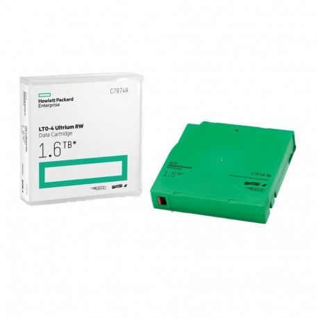 HPE LTO4 Ultrium 1.6TB Read/Write Data Cartridge Blank data tape 800 GB LTO 0.496" (1.26 cm)