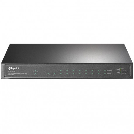 TP-Link 10-Port Gigabit Desktop Switch with 8-Port PoE+