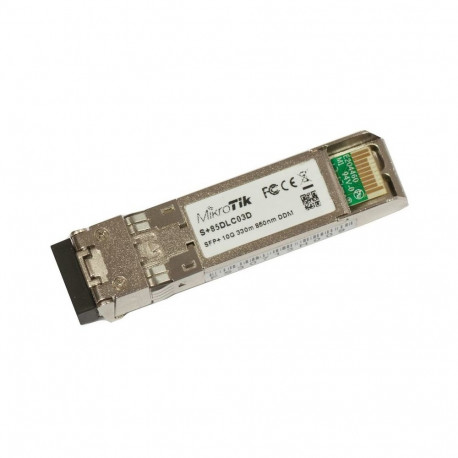 Mikrotik S+85DLC03D network transceiver module Fiber optic 10000 Mbit/s SFP+ 850 nm