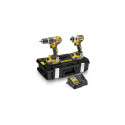 Dewalt System AKU 18 Volt 18 Volt Combo Kit: DCD796, DCF887, 2