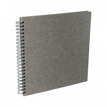 Focus album Essence Wire-O 30x30 mustade lehtedega, pruun