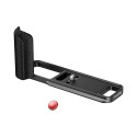 SmallRig 5448 L-Shaped Mount Plate with Silicone Handle for FUJIFILM X-E5 Black