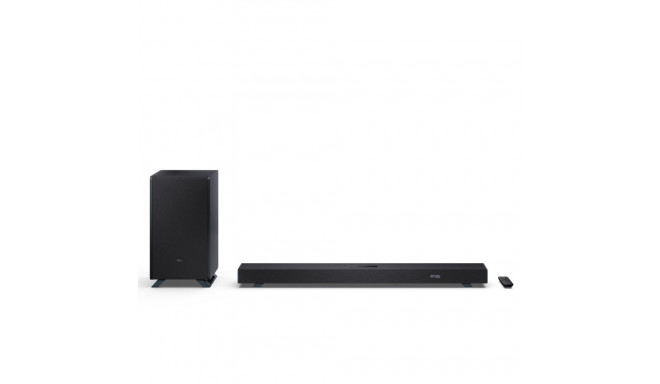 Sharp HT-SBW53121(BK) Q 3.1.2 Dolby Atmos/ DTS:X Soundbar with Wireless Subwoofer, Black |