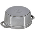 Staub Cocotte 12cm ümmargune grafiithall malm