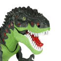 T-REX elektrooniline dinosaurus kõnnib möirgab roheliselt