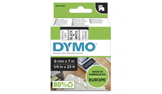 Dymo Ribbon S0720780 / 43613 Black on White
