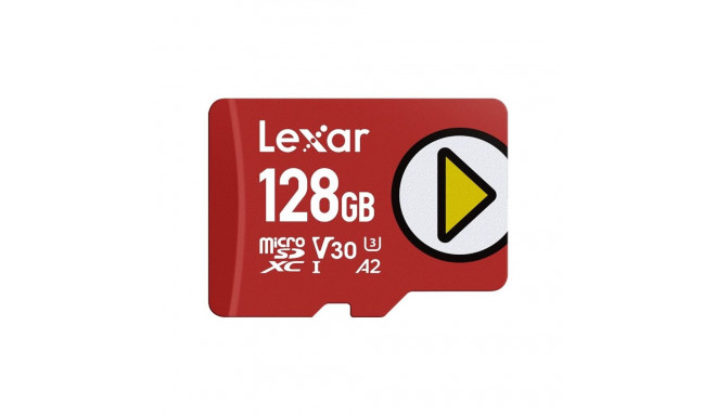 Lexar PLAY | 128 GB | microSDXC | mälukaart klass 10