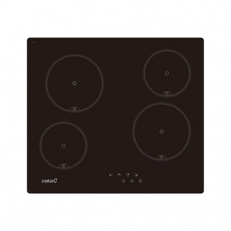 CATA | Hob | TN 604/B | Vitroceramic | Number of burners/cooking zones 4 | Touch | Black | Display