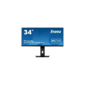 iiyama ProLite 34” IPS ultra-wide screen with height adjustable stand