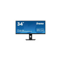 iiyama ProLite 34” IPS ultra-wide screen with height adjustable stand