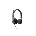 Logitech Zone Wired UC Stereo USB-C/A