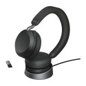 Jabra Headset Evolve2 75 Link380a UC Stereo Stand Black