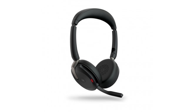 Jabra Evolve2 65 Flex MS Stereo Wireless Headset, Bluetooth, USB-A, Black