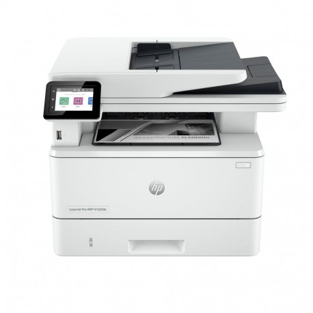 HP LaserJet Pro MFP 4102fdn AIO All-in-One Printer - A4 Mono Laser, Print/Copy/Dual-Side Scan/Fax, A