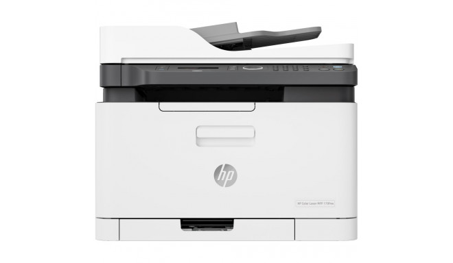 HP Color LaserJet 179fnw AIO All-in-One Printer - A4 Color Laser, Print/Copy/Scan/Fax, Automatic Doc