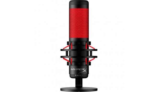 HyperX QuadCast - USB Microphone (Black-Red)