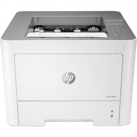 HP Laser 408dn Printer - A4 Mono Laser, Print, Auto-Duplex, LAN, 40ppm, 1500-3500 pages per month