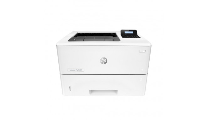 HP LaserJet Pro M501dn Printer - A4 Mono Laser, Print, Automatic Document Feeder, Auto-Duplex, LAN, 