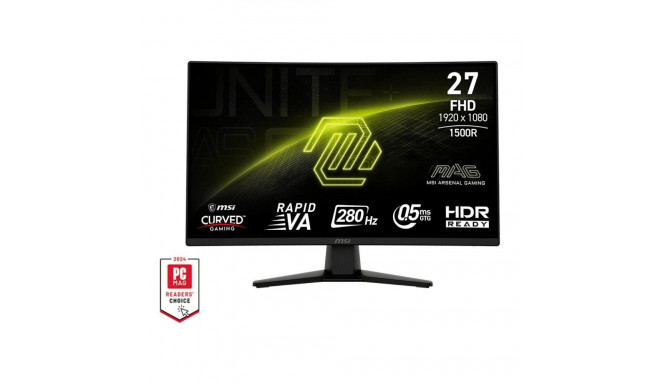 MSI MAG 274CXF - 280Hz | Full HD | 27'' | kiire VA | 0,5 ms