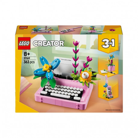 LEGO Creator 31169 – Typewriter and Flowers