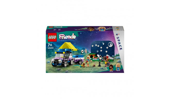 LEGO Friends 42603 - tähetede vaatlemise matkaauto