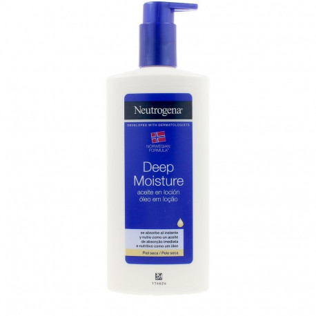 NEUTROGENA Loción corporal en aceite DEEP MOISTURE 400 ml