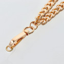 CHAIN #81 Phone lanyard, Phone pendant / cord length 80cm (40cm in the loop) / on neck - gold