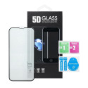 5D Full Glue Tempered Glass - for Motorola E14 / G04 / G04s / G24 / G24 Power black