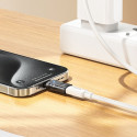 Adapter USB C to Lightning Hoco UA36D transparent black