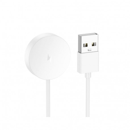 Charging cable for smartwatch Hoco 0,6 m Y29 white