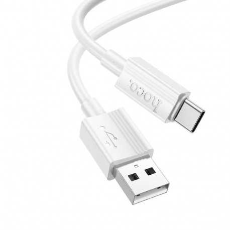 Cable USB A to USB C Hoco 3A 1 m X107 white