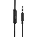 HOCO wire earphones Jack 3,5 mm with microphone M14 black