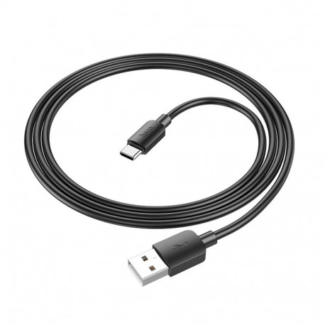Cable USB A to USB C Hoco PD 2,4A 27W 1 m X96 black