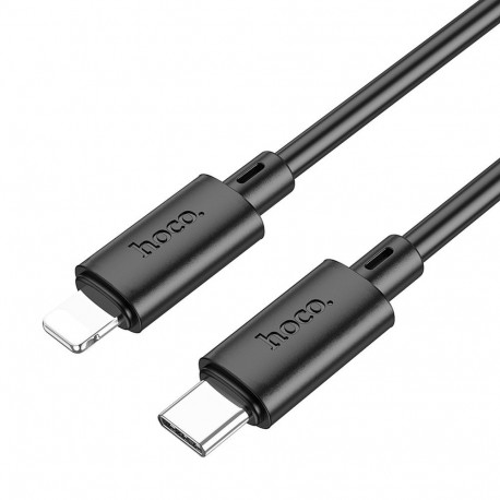Cable USB C to Lightning Hoco PD 2,4A 20W 1 m X88 black