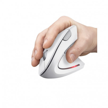 Trust Verto Vertical Ergonomic wireless mouse white (25132)