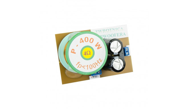 5935# subwoofri kõlarite ristfilter 400w/4ohm
