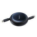 Baseus Datový kabel Nomos USB-C/USB-C 1,5m 100W černý