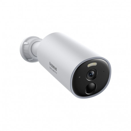 Home Security Camera Baseus B1, Wi-Fi, 2K, IP67, Outdoor, White S0SV002130