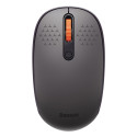 Wireless Mouse Baseus F01B Tri-Mode, 1600DPI, BT / Wi-Fi, Grey B01055503833-00