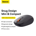 Wireless Mouse Baseus F01B Tri-Mode, 1600DPI, BT / Wi-Fi, Grey B01055503833-00