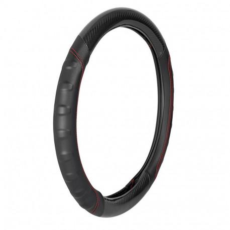 Nahk roolikate Bullet Ø37-39cm , must