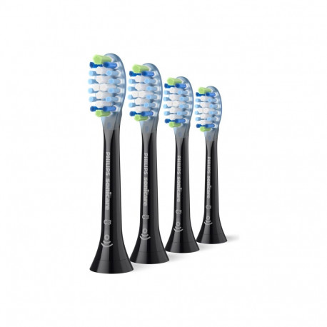 Philips Sonicare C3 Premium Plaque Defence HX9044/88 Sonic Toothbrush heads, Black