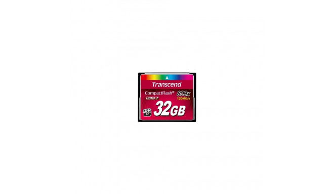 TRANSCEND CF kaart (800X) 32GB