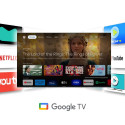 TV Set|THOMSON|50"|4K/Smart|QLED|3840x2160|Wireless LAN|Bluetooth|Google TV|Black|50QG7C14