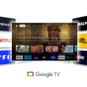 TV Set|THOMSON|50"|4K/Smart|QLED|3840x2160|Wireless LAN|Bluetooth|Google TV|Black|50QG6C14