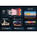 TV Set|TCL|43"|4K/Smart|QLED|3840x2160|Wireless LAN|Bluetooth|Google TV|Black|43C655
