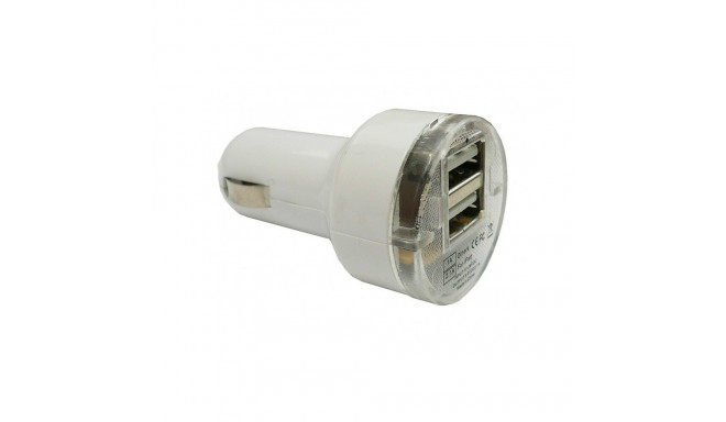 12/24V USB laadija sigaretisüütajast 2 x USB, 2.1mA